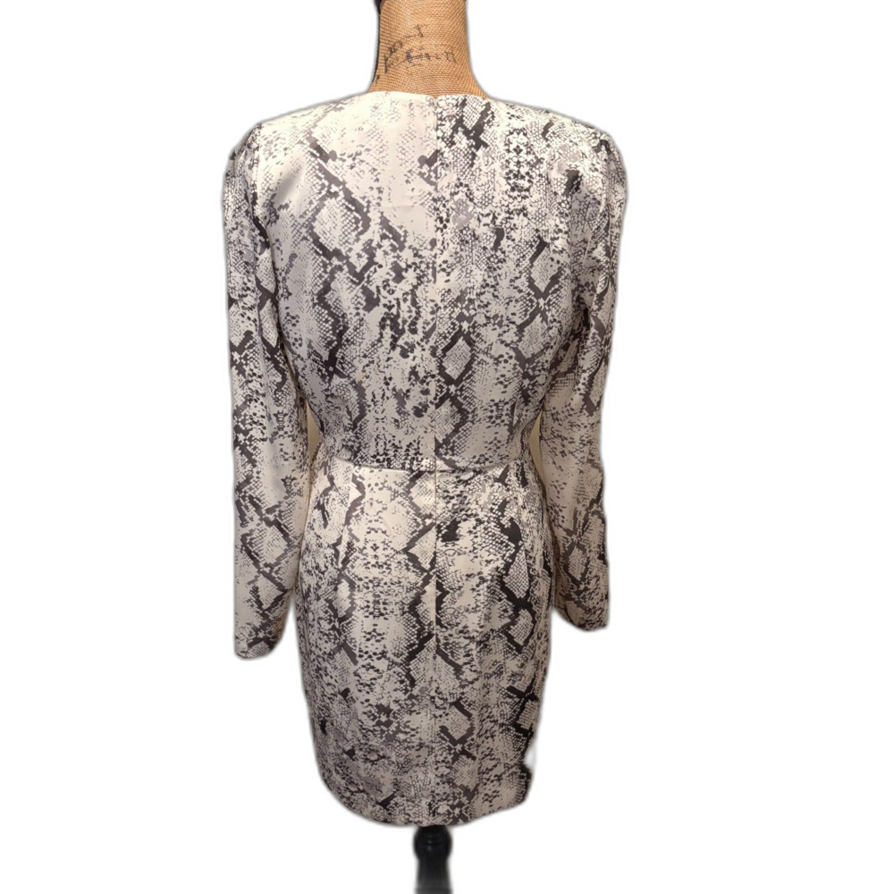 Gianni Bini Python Snakeskin Print Mini Dress Sho… - image 4